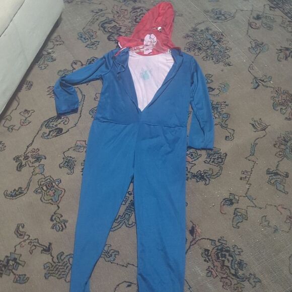 RUBIES MARVEL AVENGERS SPIDER-MAN COSTUME and mask SIZE large 10-12 - Picture 7 of 8